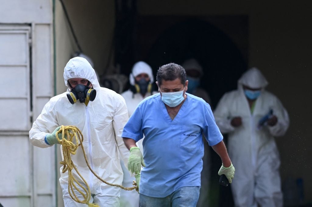 <p>Hugo Osorio Chávez fue arrestado hace unos días por el feminicidio de una madre y su hija</p>