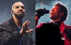 Drake, The Weeknd listos para su gran noche en los Billboard