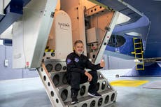 Argentino con discapacidad se prepara para ir al espacio