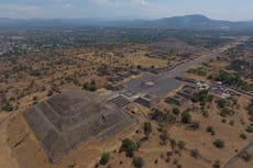 México: Peligran ruinas arqueológicas de Teotihuacan