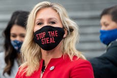 Marjorie Taylor Greene evita admitir que partidarios de Trump llevaron a cabo disturbios en el Capitolio