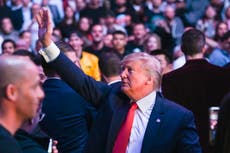 La visita de Donald Trump a Nueva York para la pelea de UFC costó a los contribuyentes $250 mil