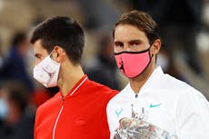 Rafael Nadal, Novak Djokovic y Roger Federer, todos en la misma mitad del sorteo del Abierto de Francia