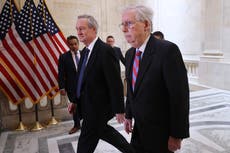 Según los informes, McConnell pide a los senadores republicanos que voten en contra de la comisión antidisturbios del Capitolio como “favor personal”