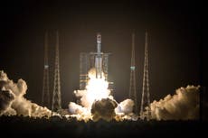 China anuncia misión a estación espacial