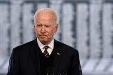 Biden rinde homenajes en el Día de los Caídos