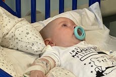 Bebé recibe tratamiento médico con valor de 1.8 millones por dosis