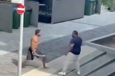 Hombre lucha por su vida tras una pelea a machetazos a plena luz del día
