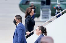 “No estamos en el mismo lado de la moneda”’: el presidente de Guatemala ataca a Kamala Harris