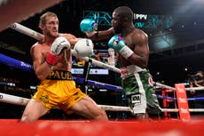 Paul aguanta ante Mayweather en su combate de exhibición