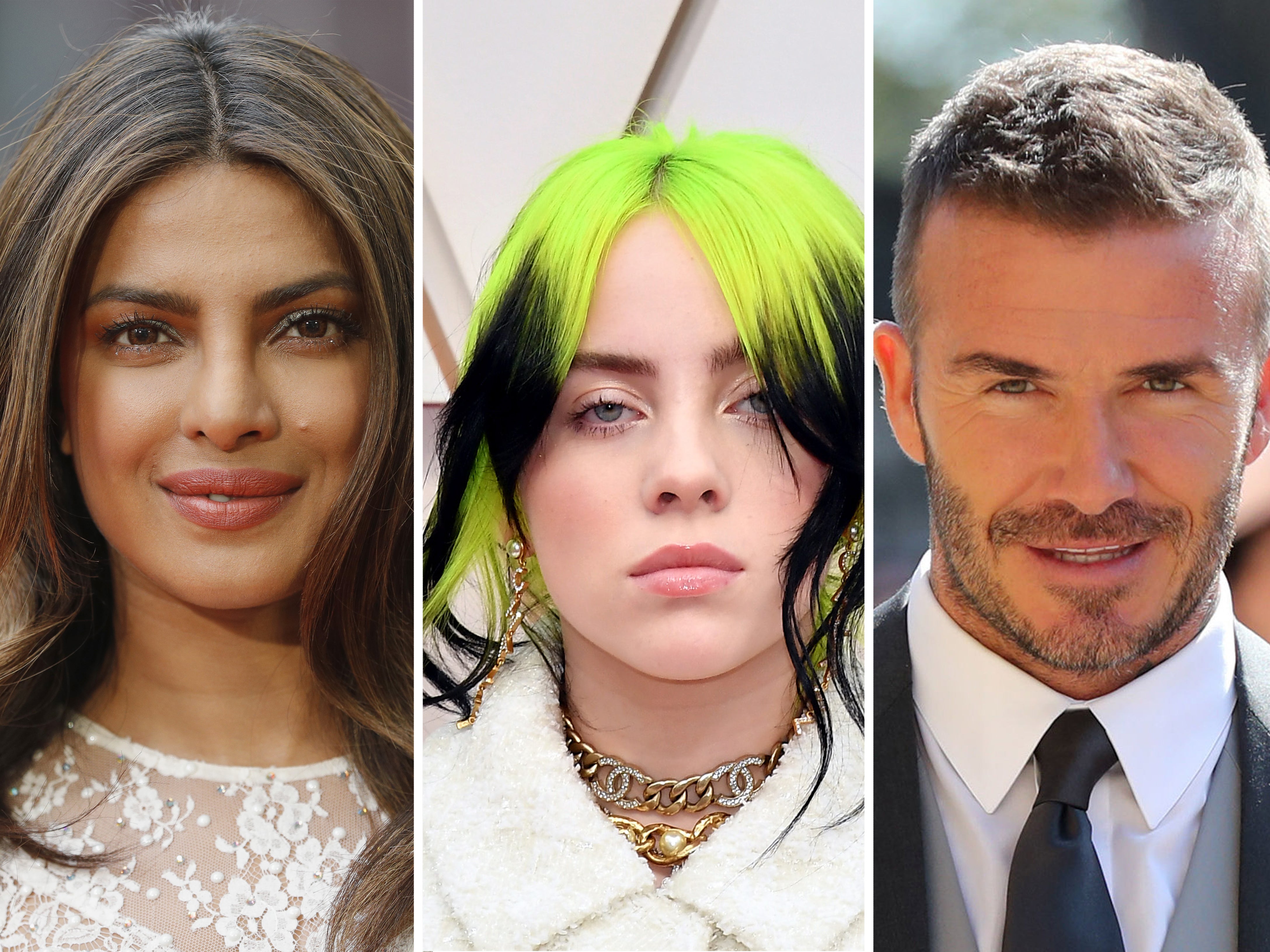 Priyanka Chopra, Billie Eilish y David Beckham llaman al G7 a donar el 20% de sus vacunas