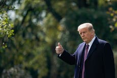 Trump dice que debería haber prohibido Facebook en EE. UU., pero no lo hizo por Zuckerberg