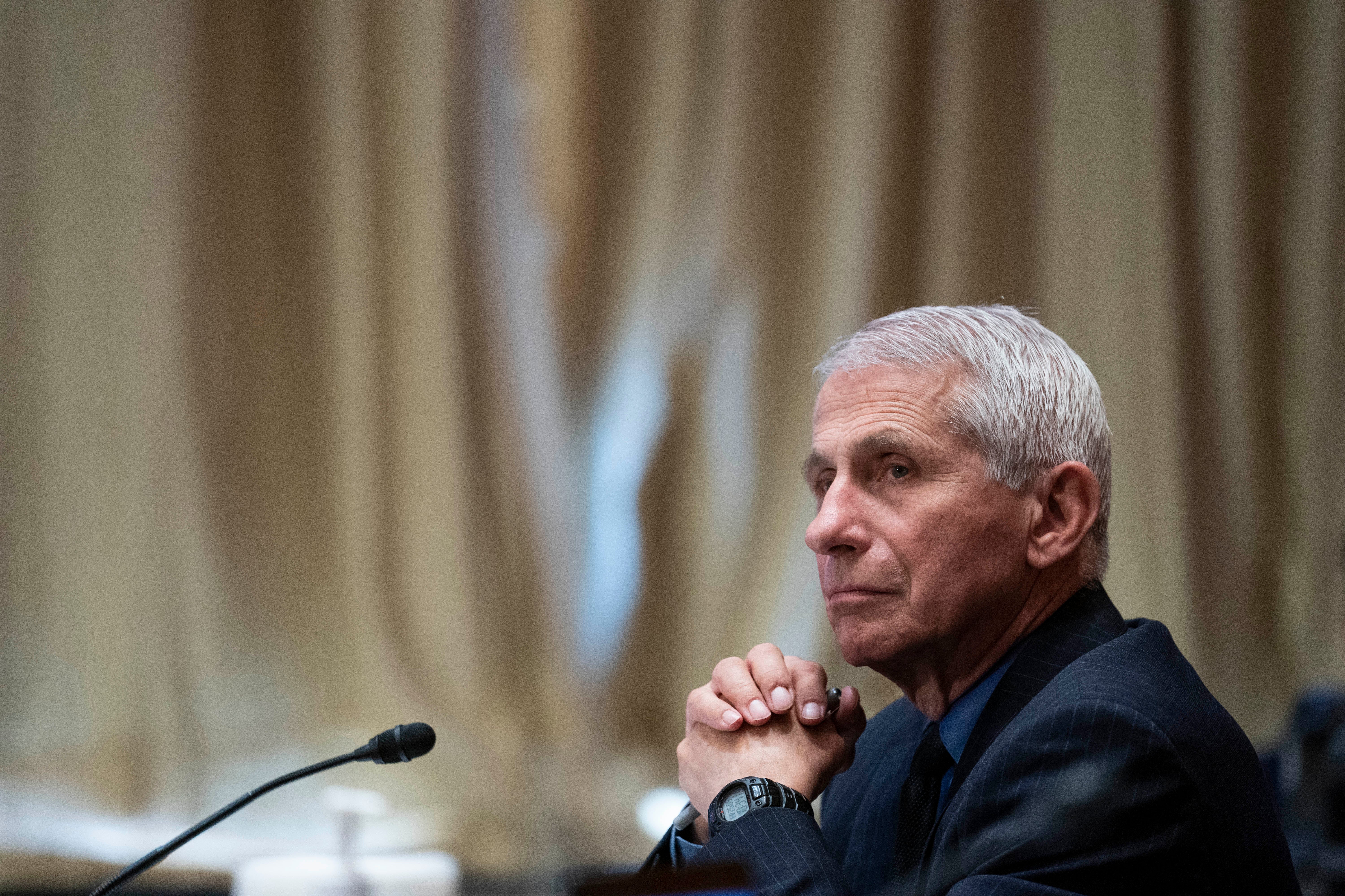  Anthony Fauci revela el nivel de seguridad bajo el que se encuentra, no lo dejan ni bajar la ventanilla