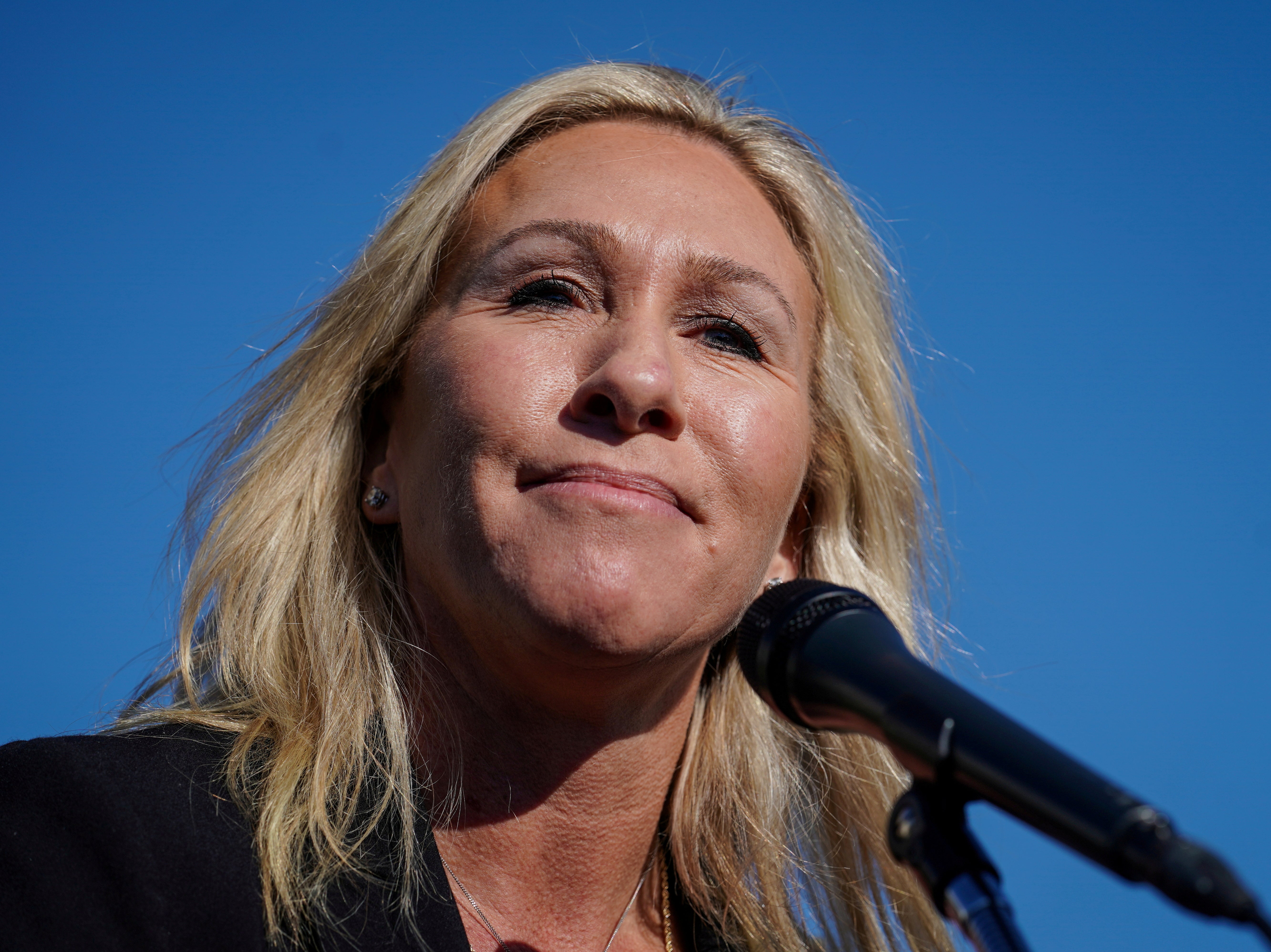 Marjorie Taylor Greene quiere que Trump sea presidente de la Cámara de Representantes y enjuicie a Joe Biden