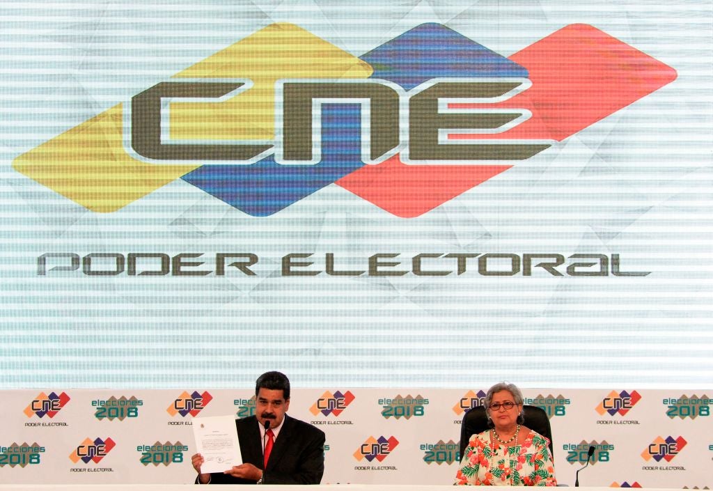 <p>El CNE quedó integrado por dos personas que se identifican como opositoras a Nicolás Maduro</p>