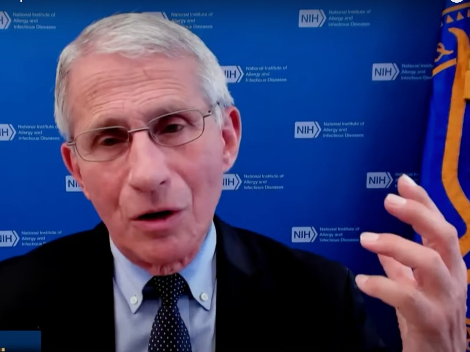 Fauci ataca a los críticos en una feroz aparición televisiva