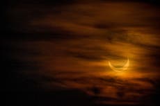 Imágenes del eclipse solar: “Anillo de fuego” sobre el Reino Unido y EE. UU. produce imágenes impresionantes