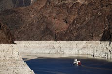 Sequía deja sin agua a embalse de Río Colorado