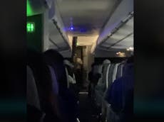 Asistente de American Airlines regaña a pasajeros por comportamiento “repugnante” en video