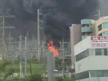 Incendio en subestación eléctrica y ciberataque deja sin electricidad a 800.000 puertorriqueños