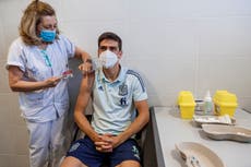 Eurocopa: Selección de España recibe vacuna contra COVID-19
