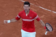 Novak Djokovic supera a Rafael Nadal en el clásico del Abierto de Francia para llegar a la final