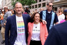 Kamala Harris se convierte en la primera vicepresidenta en marchar en un evento del Orgullo LGBTQIA