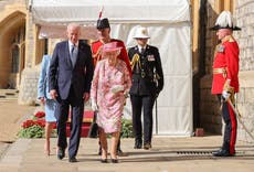 Joe Biden se encuentra con la Reina en el Castillo de Windsor