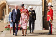Joe Biden se encuentra con la Reina en el Castillo de Windsor