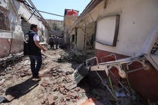 Suben a 15 las muertes por ataque a hospital en Siria