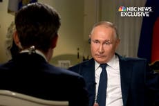 Putin compara acciones en Rusia con arrestos en el Capitolio