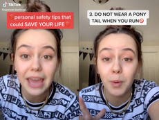 Adolescente comparte consejos de seguridad que podrían “salvarte la vida” en una serie viral de TikTok