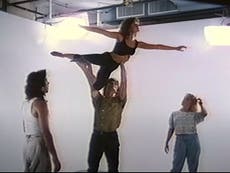 Dirty Dancing: resurge video de la prueba de pantalla de Patrick Swayze y Jennifer Grey