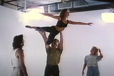 Dirty Dancing: resurge video de la prueba de pantalla de Patrick Swayze y Jennifer Grey