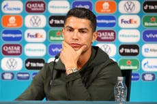 Coca-Cola pierde miles de millones en valor de mercado tras acciones de Cristiano Ronaldo