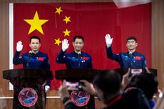 China enviará 3 astronautas a su estación espacial Tianhe