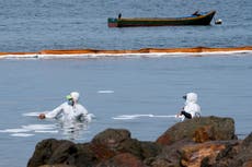 Sigue descontaminación en isla cercana al Canal de Panamá