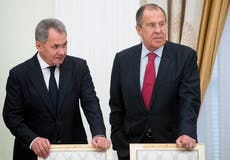 Putin nombra a Lavrov y Shoigu candidatos parlamentarios