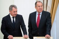 Putin nombra a Lavrov y Shoigu candidatos parlamentarios