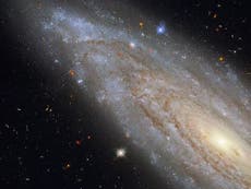 La NASA publica impresionante  imagen de la galaxia Seyfert en el espacio profundo