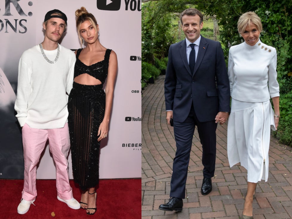 Justin Bieber se reúne con el presidente francés Emmanuel Macron en París