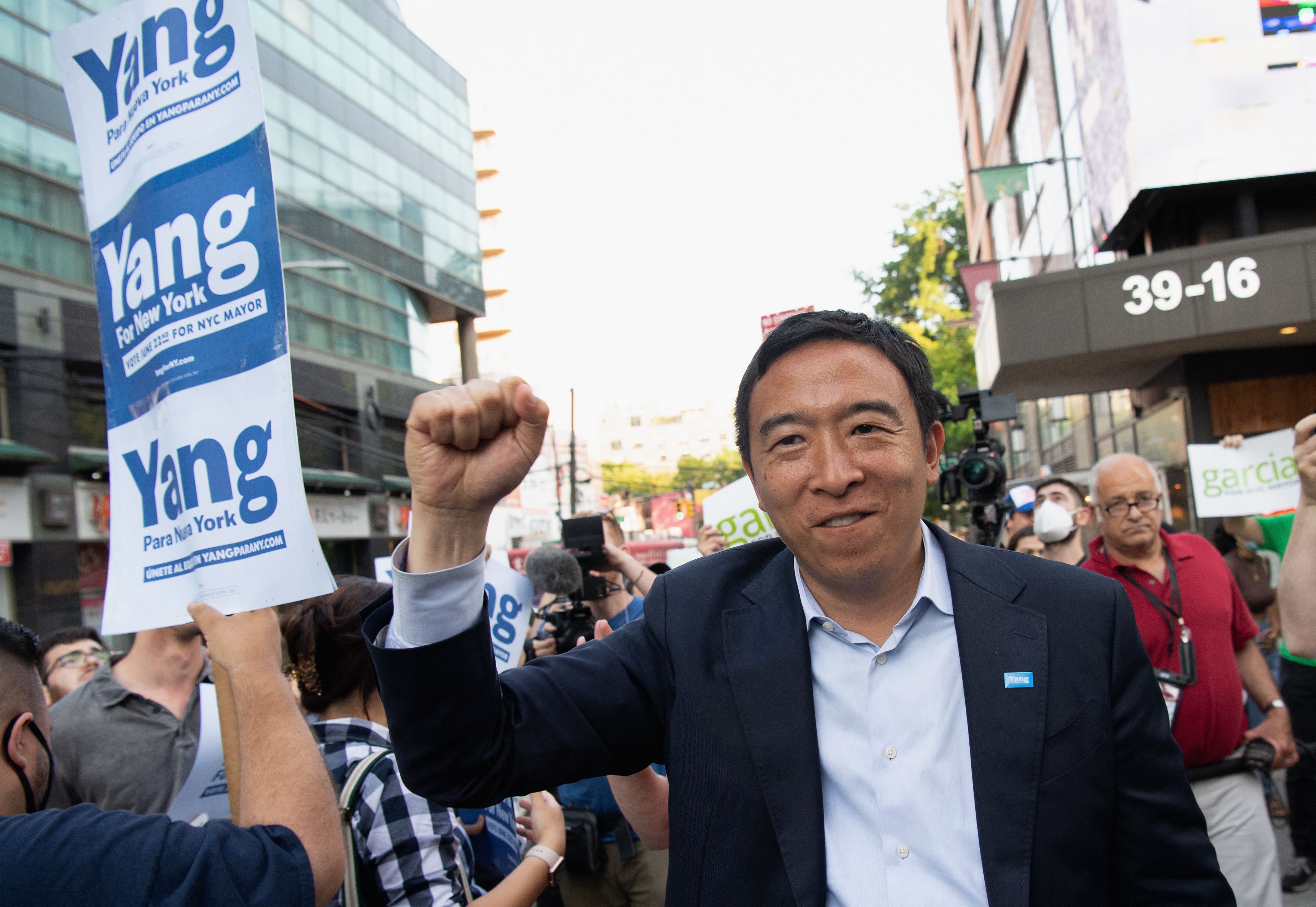 Andrew Yang planea lanzar un nuevo partido político, dice un informe