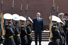 Putin saluda a héroes rusos de la Segunda Guerra Mundial