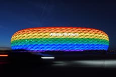 Estadios alemanes se iluminarán con los colores del arco iris en el marco del Alemania vs Hungría