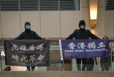 Hong Kong: Arrestan a hombre por pancarta sediciosa