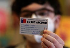 Chile inicia estudio para aplicar tercera dosis de vacuna del COVID-19