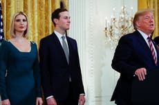 Ivanka y Jared intentan distanciarse de Trump por sus constantes quejas, según un informe