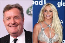 Piers Morgan dice que Britney Spears es una “esclava legal” que debe ser “liberada del tormento”