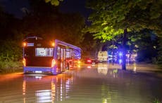 Granizada provoca inundación, heridos en suroeste Alemania