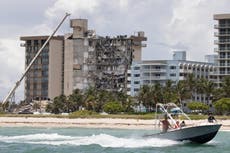 Colapso de edificio en Miami: hombre ha recibido 16 llamadas del teléfono fijo de sus abuelos desaparecidos
